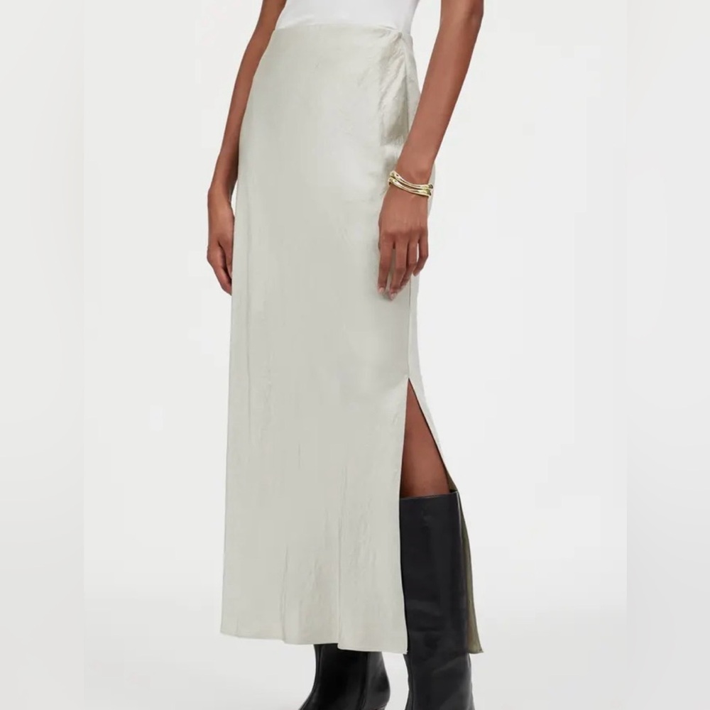 Madewell Cream Maxi Skirt